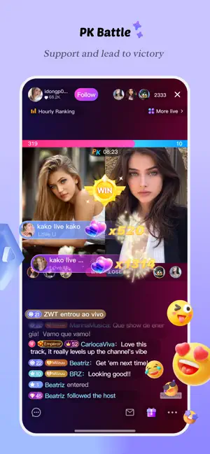 Kako: Live, Vídeo & Chat iPhone screenshot 6