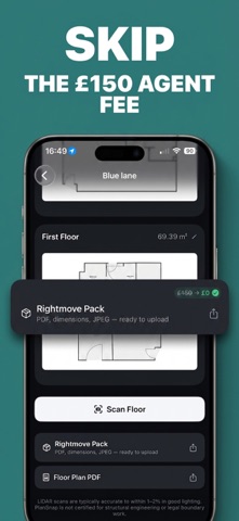 PlanSnap: Floor Plan & Measure iPhone screenshot