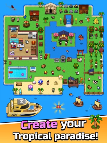 Island Breeze: Capybara & Farm iPad screenshot