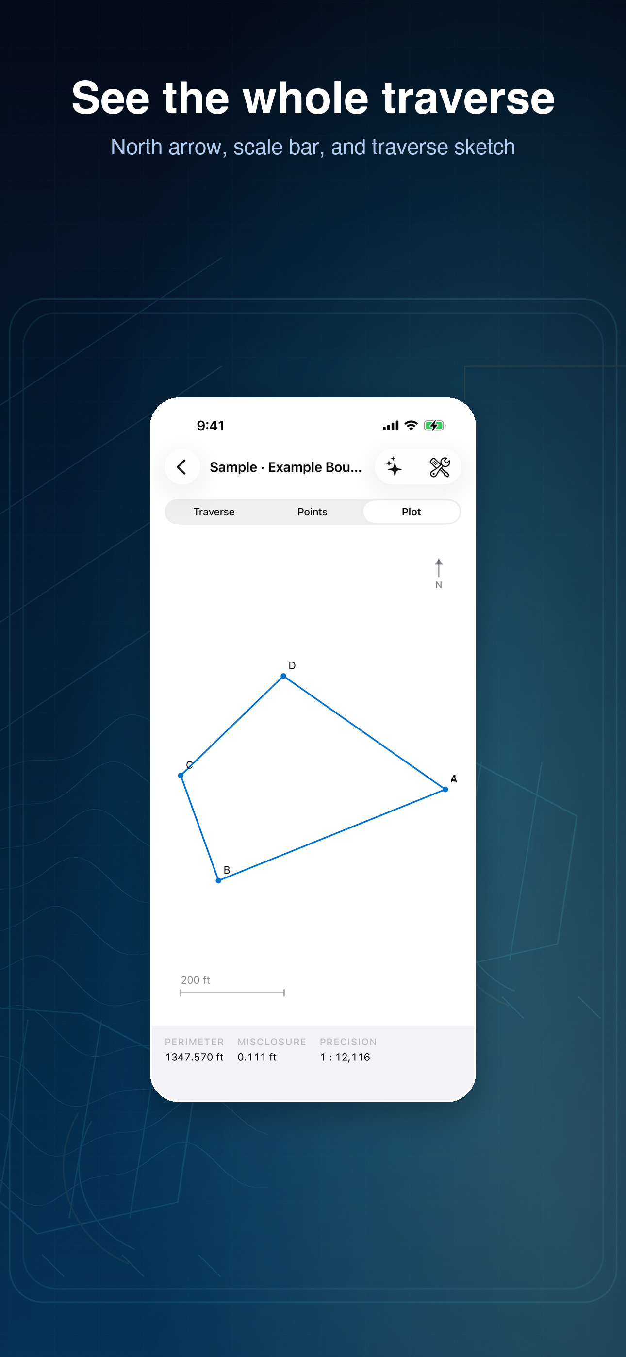 COGO Survey Calculator screenshot 7