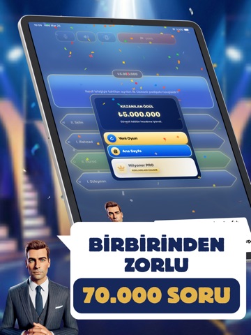 Milyoner Bilgi Yarışması Quiz iPad screenshot