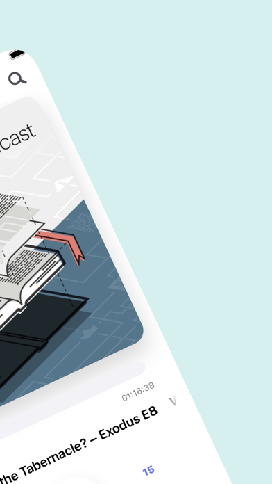 Bible Podcast Player Screenshot
