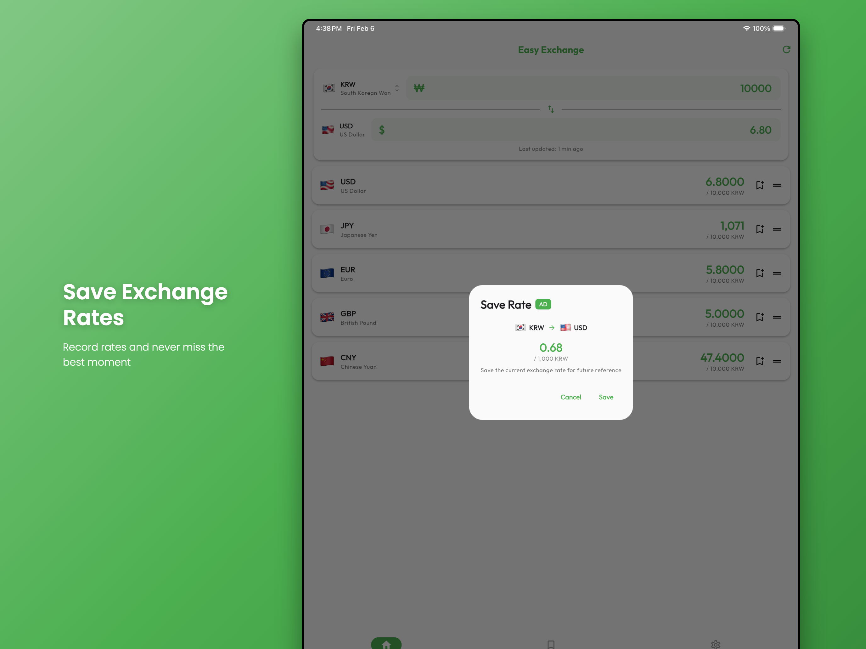 Exchange Rate - Simple Calc screenshot 10