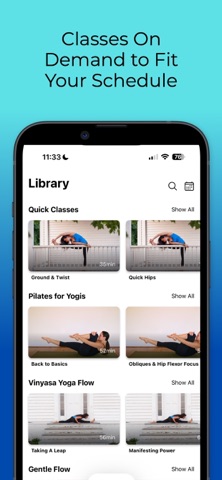 Jess Purtell Yoga & Pilates iPhone screenshot