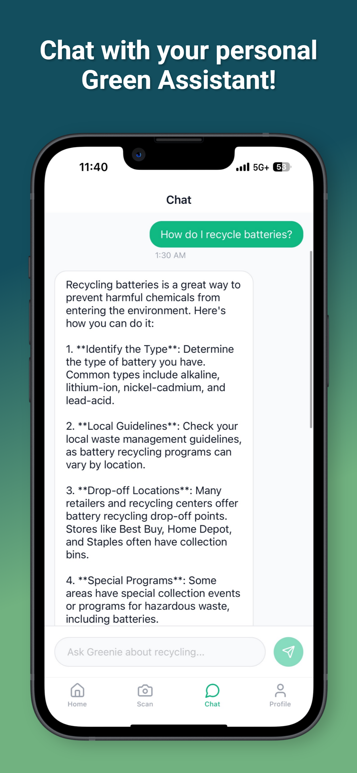 Green AI - Disposal Guide App screenshot 3