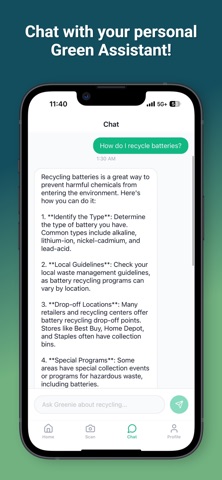 Green AI - Disposal Guide App screenshot
