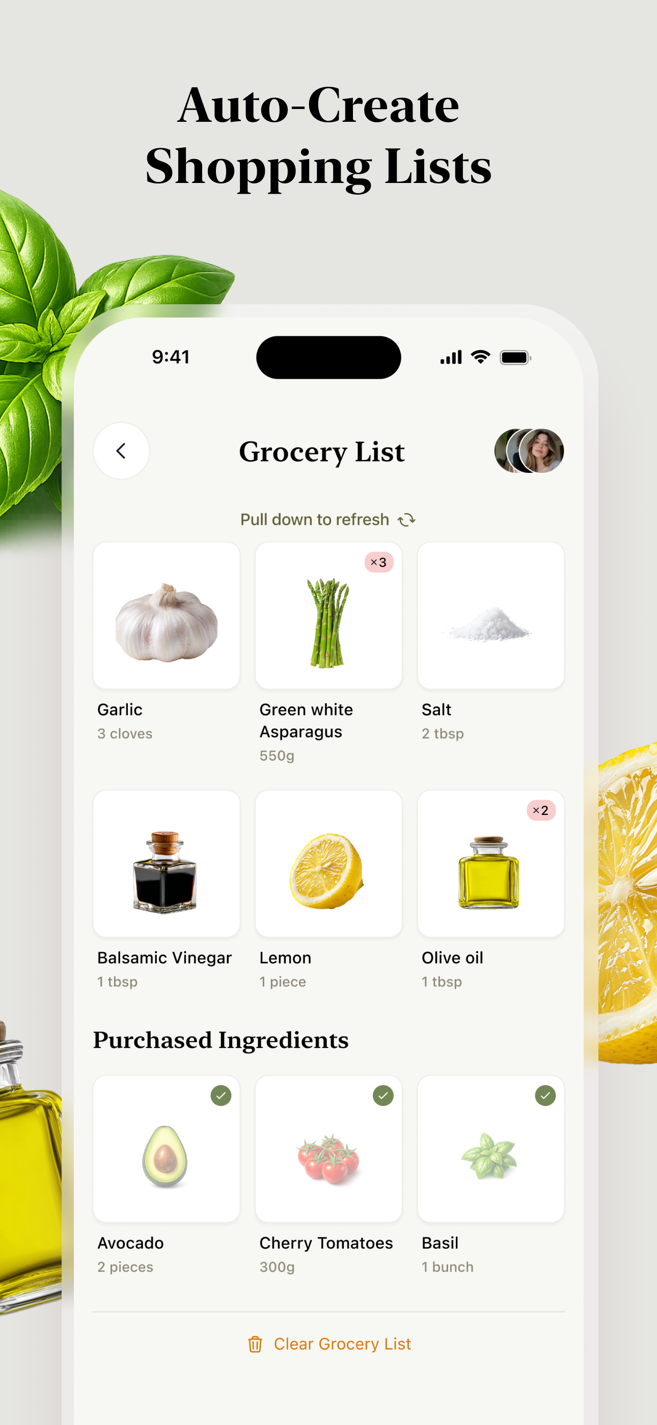 Tommi: Recipes & Grocery List screenshot 5