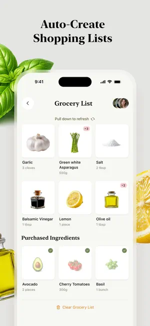 Tommi: Recipes & Grocery List screenshot 4