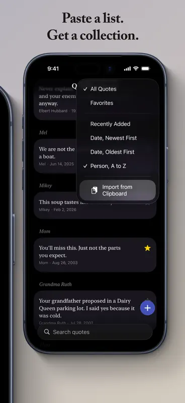 QuidProQuote: Memory Keeper screenshot 4 of 5