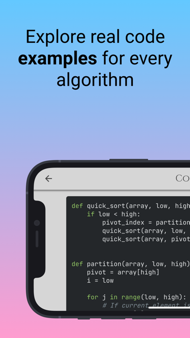 VisiGrab: Learn Algorithms iPhone screenshot 7 - Education app