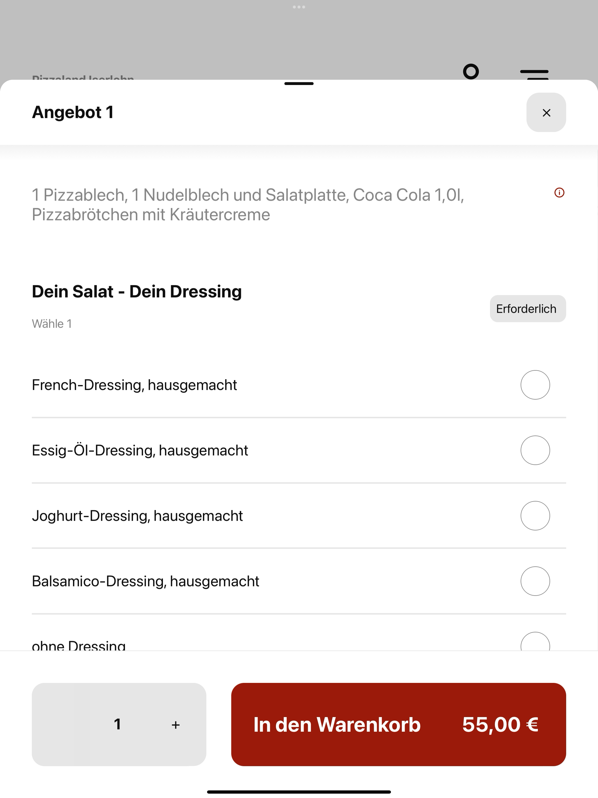 Pizzaland Iserlohn screenshot 8