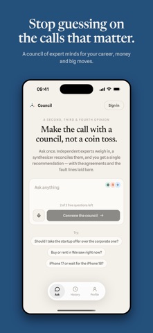 Council: AI Advisors Screenshot 1 of 6