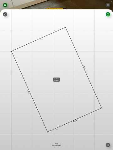 AR Ruler - Measuring Tape, 3D iPad screenshot