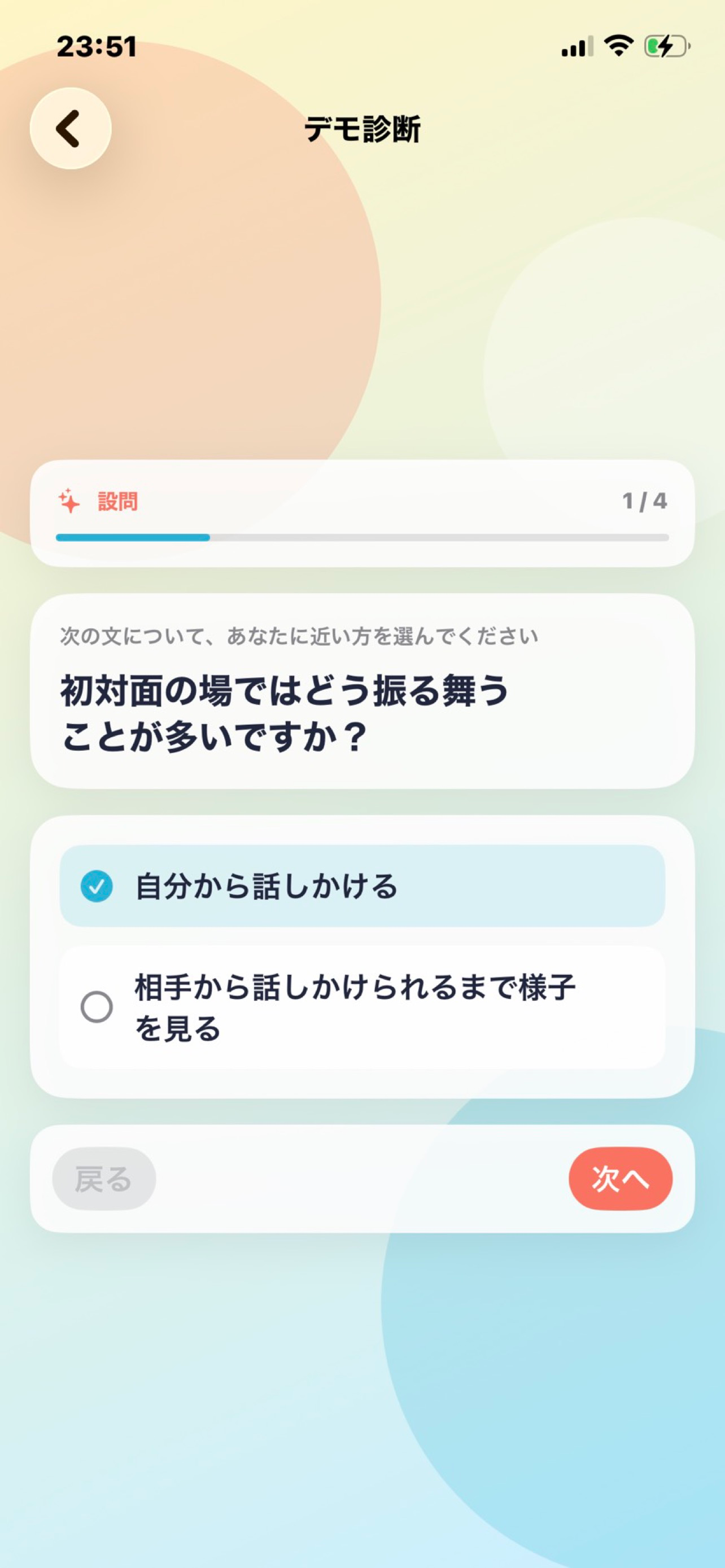ぺるらぼ 16タイプ診断メーカー