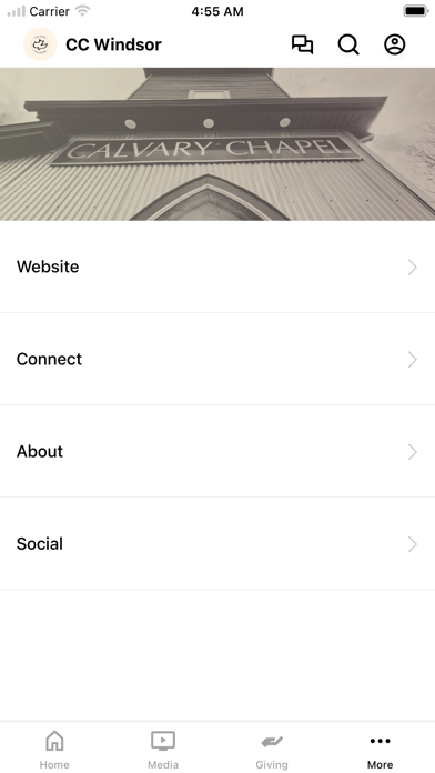 Calvary Chapel Windsor Screenshot