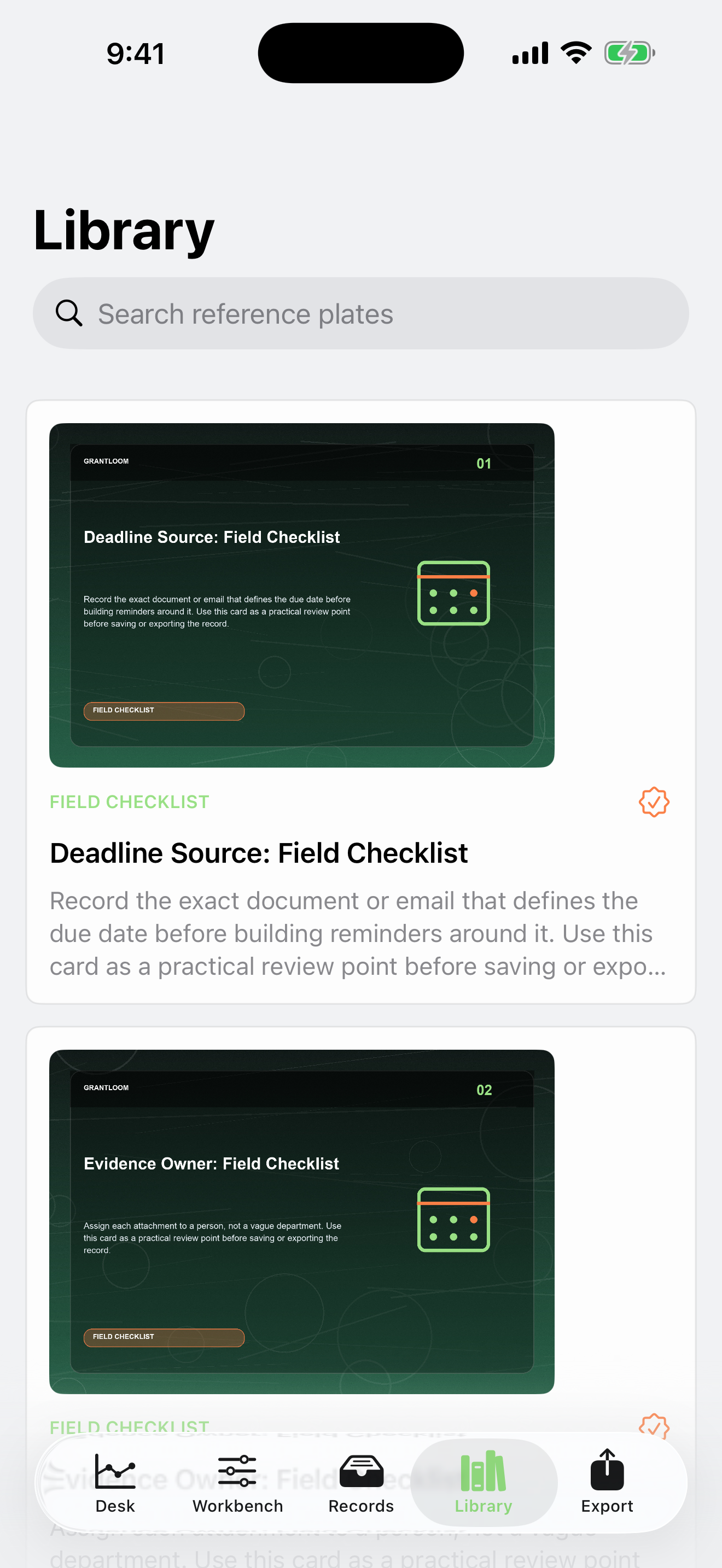 Grantloom: Deadline Desk screenshot 3 of 3