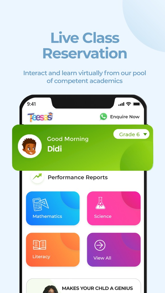 #1. Teesas Education - Learn (iOS) 由: Imose Infotech Services Limited