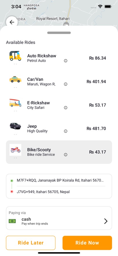 BAGGI: Online Ride