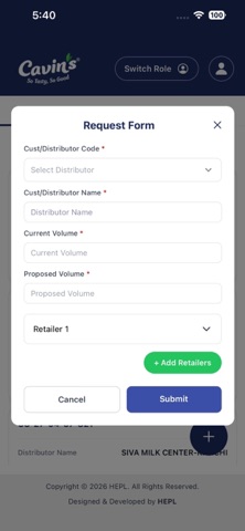 App screenshot