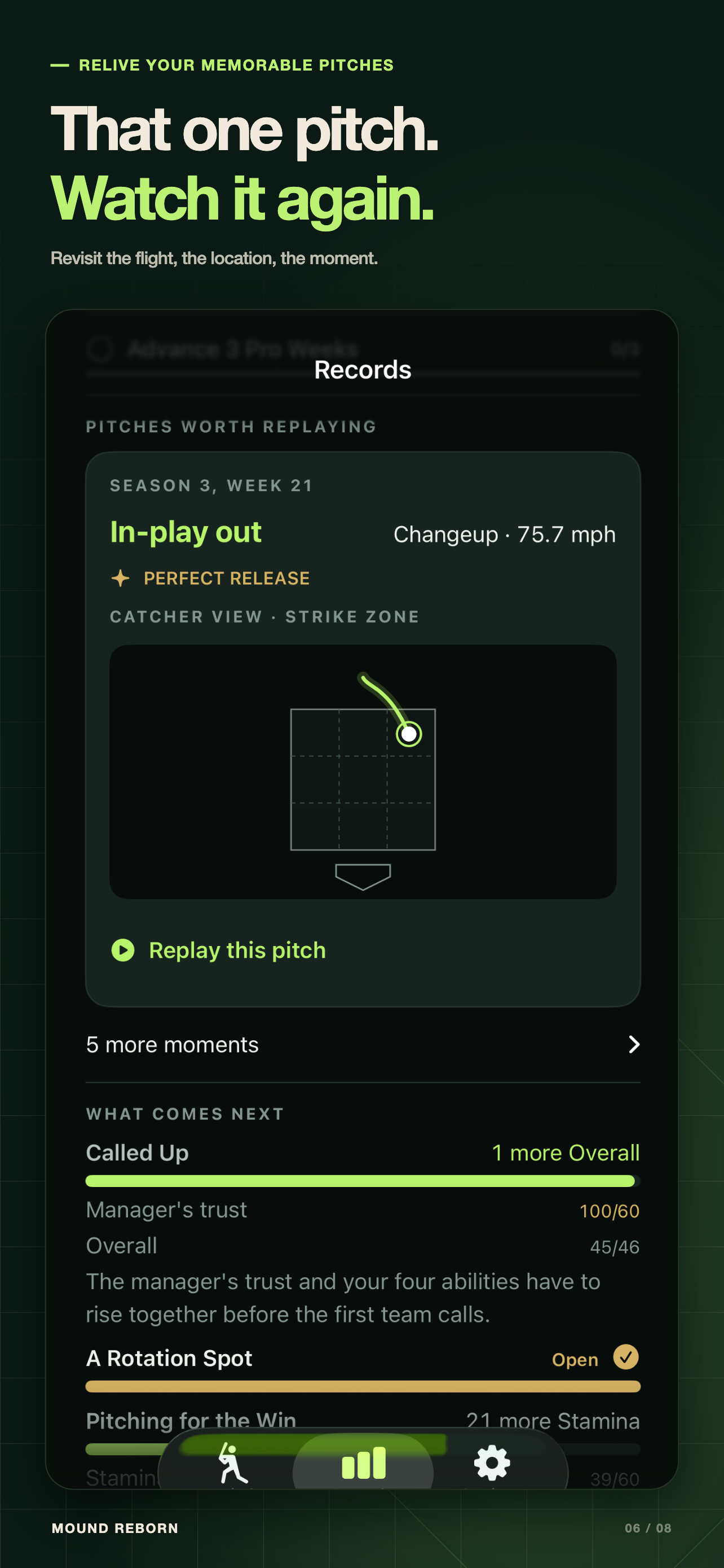 Mound Reborn: Baseball Career store screenshot 6