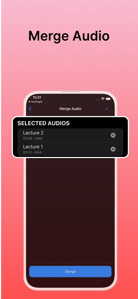 iRecorder: Background Recorder - irecorder-audio-editing-and-recording-interface