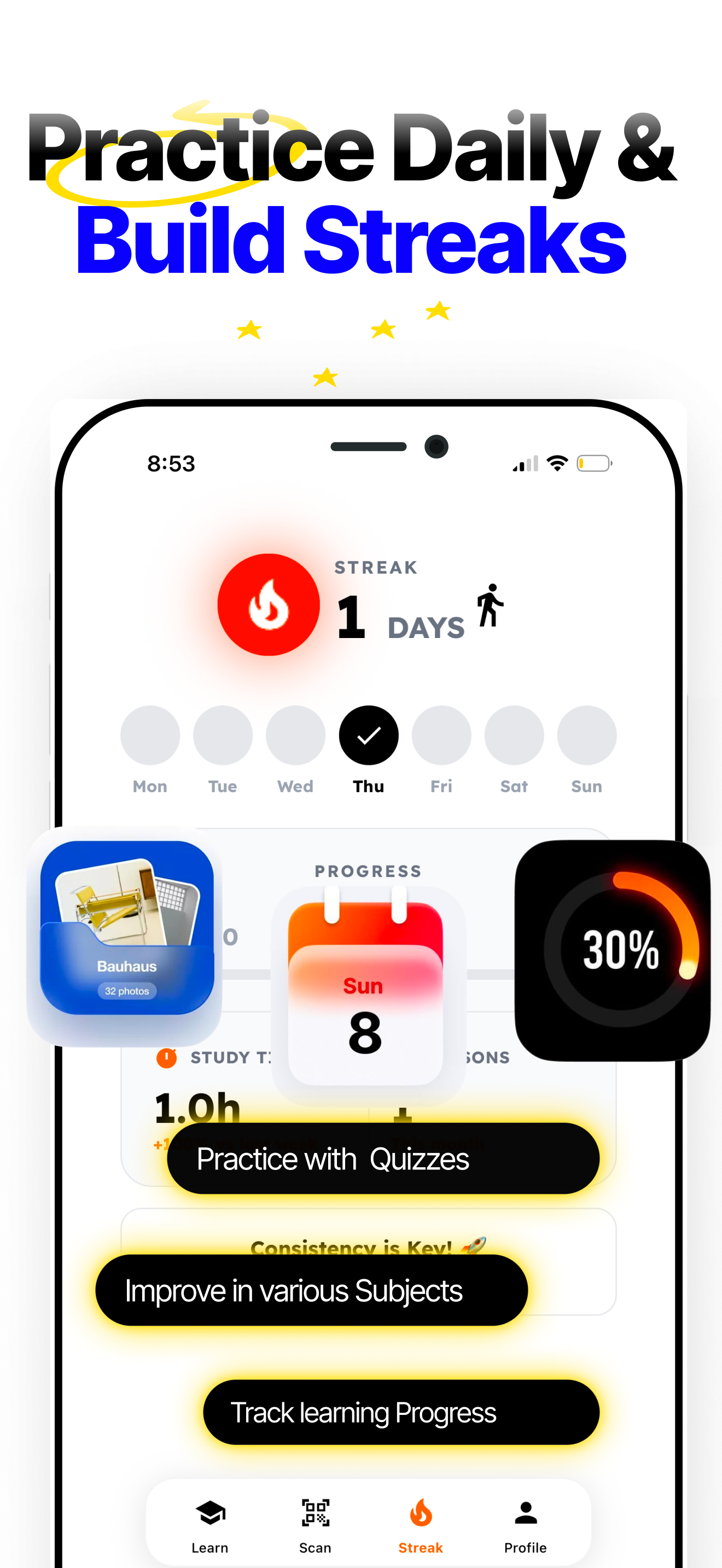 QOOZR: AI Tutor & Quiz