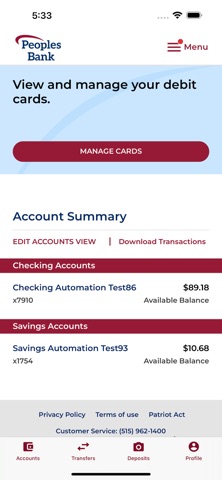 PB Iowa Mobile Screenshot 3 of 5