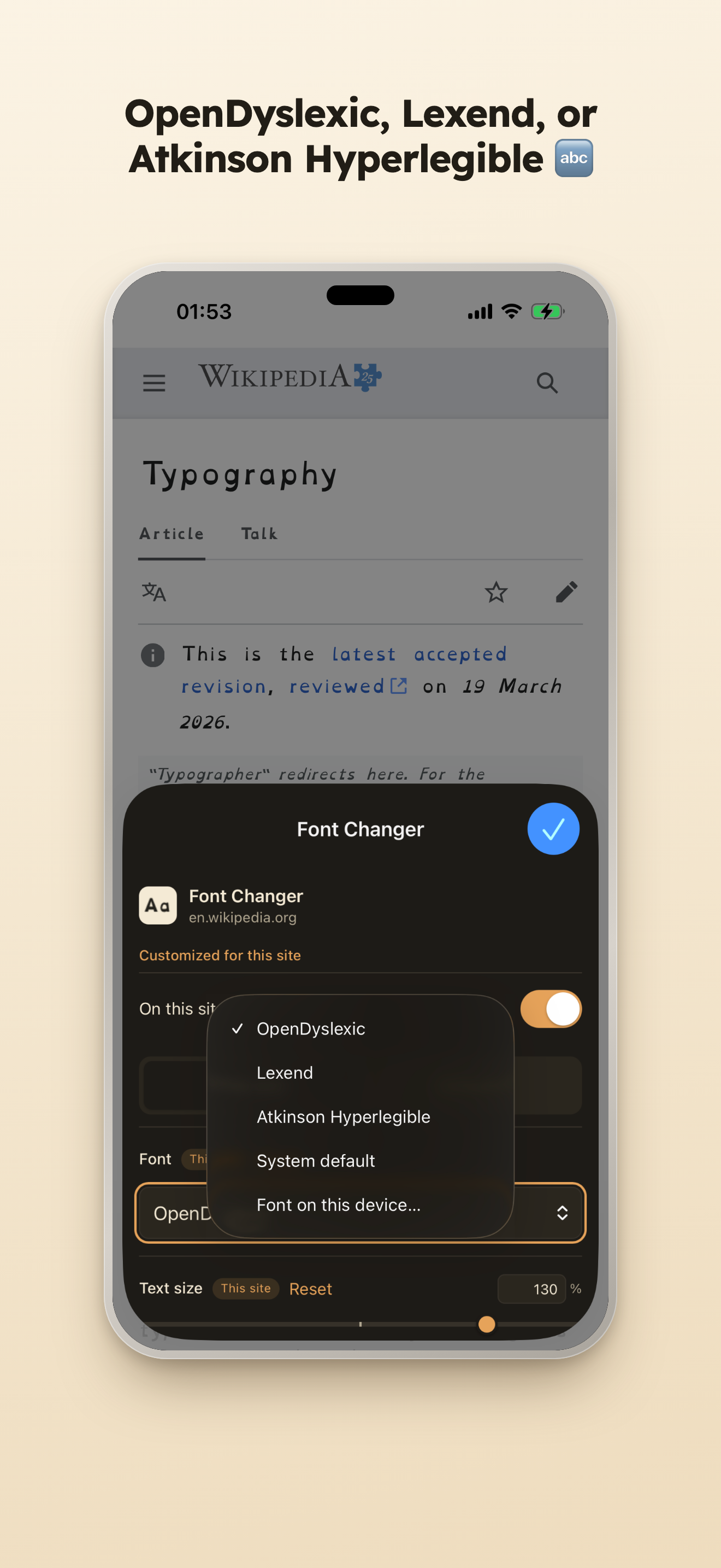 Font Changer screenshot 3