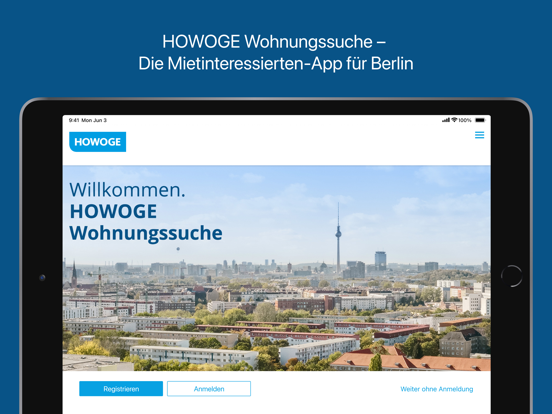 Screenshot #4 pour HOWOGE Wohnungssuche