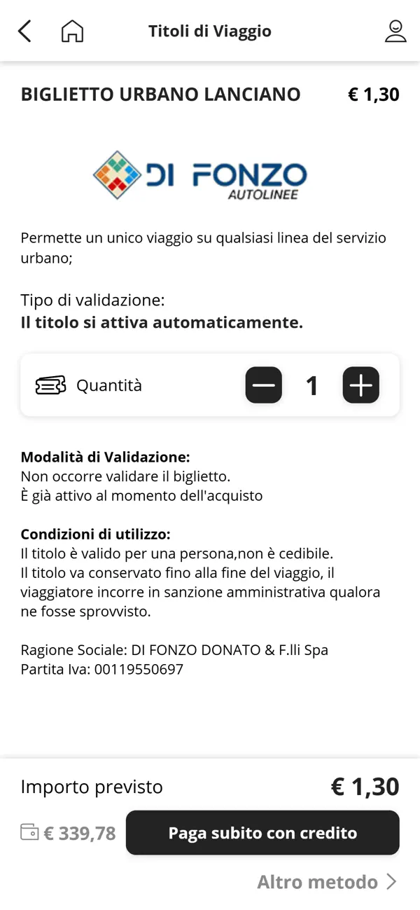 Screenshot #3 pour DiFonzo Bus