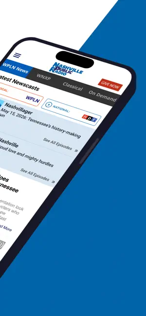 The Nashville Public Radio App screenshot 2