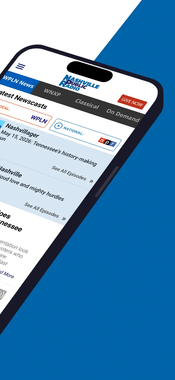 Screenshot #2 pour The Nashville Public Radio App