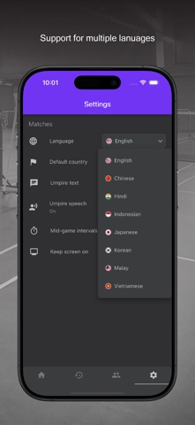 Badminton Scorer Pro screenshot