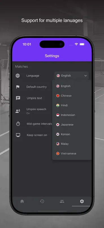 Badminton Scorer Pro screenshot 10 of 10