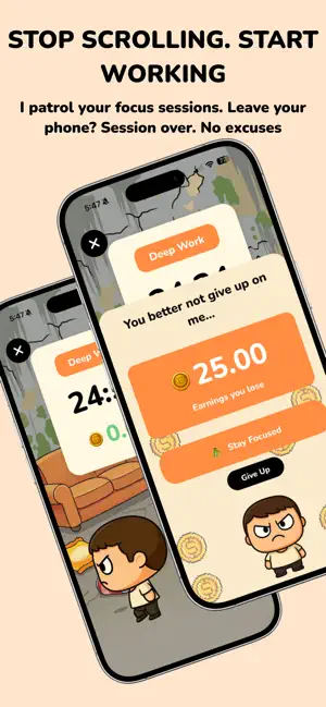 Screaming Coach - Focus Timer screenshot 2