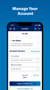 Sherwin-Williams PRO+ screenshot