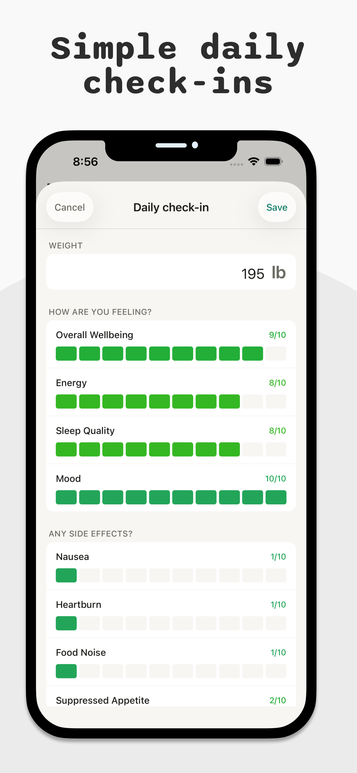 Peptide Tracker: Peppy screenshot 8