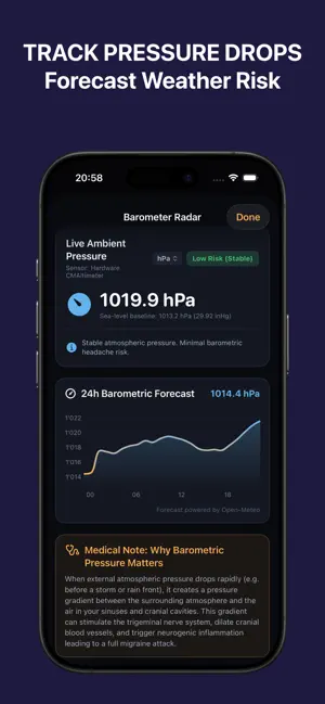 Migraine Tracker: Allevia screenshot 2