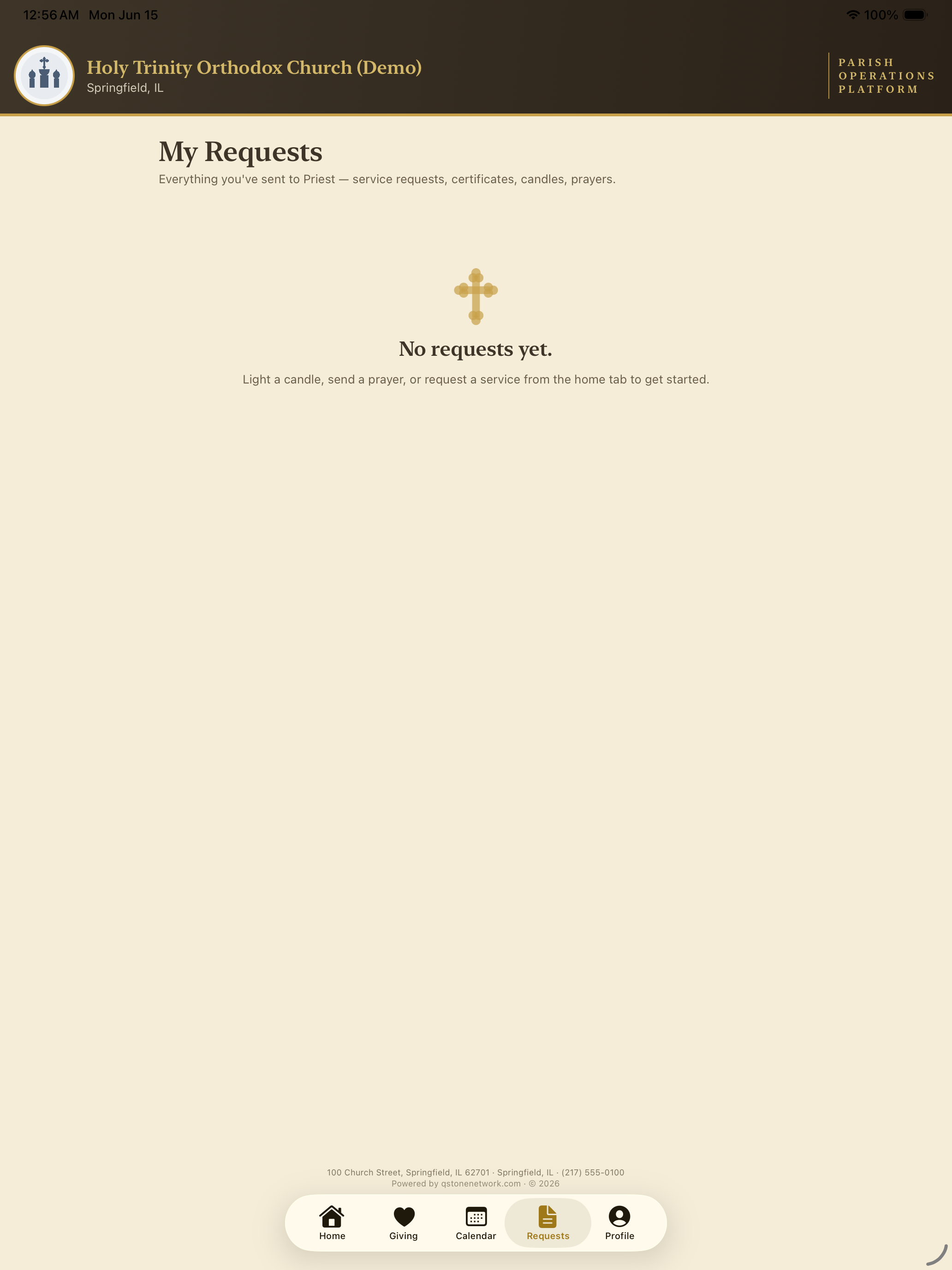 Parish Operations Platform