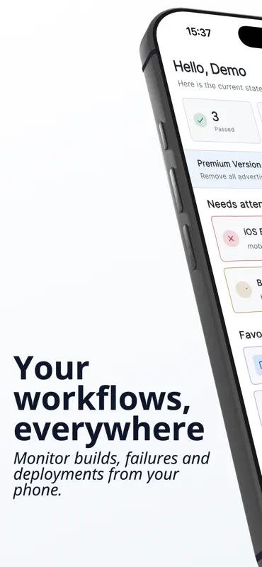 GitFlow : GitHub Actions screenshot 1 of 6