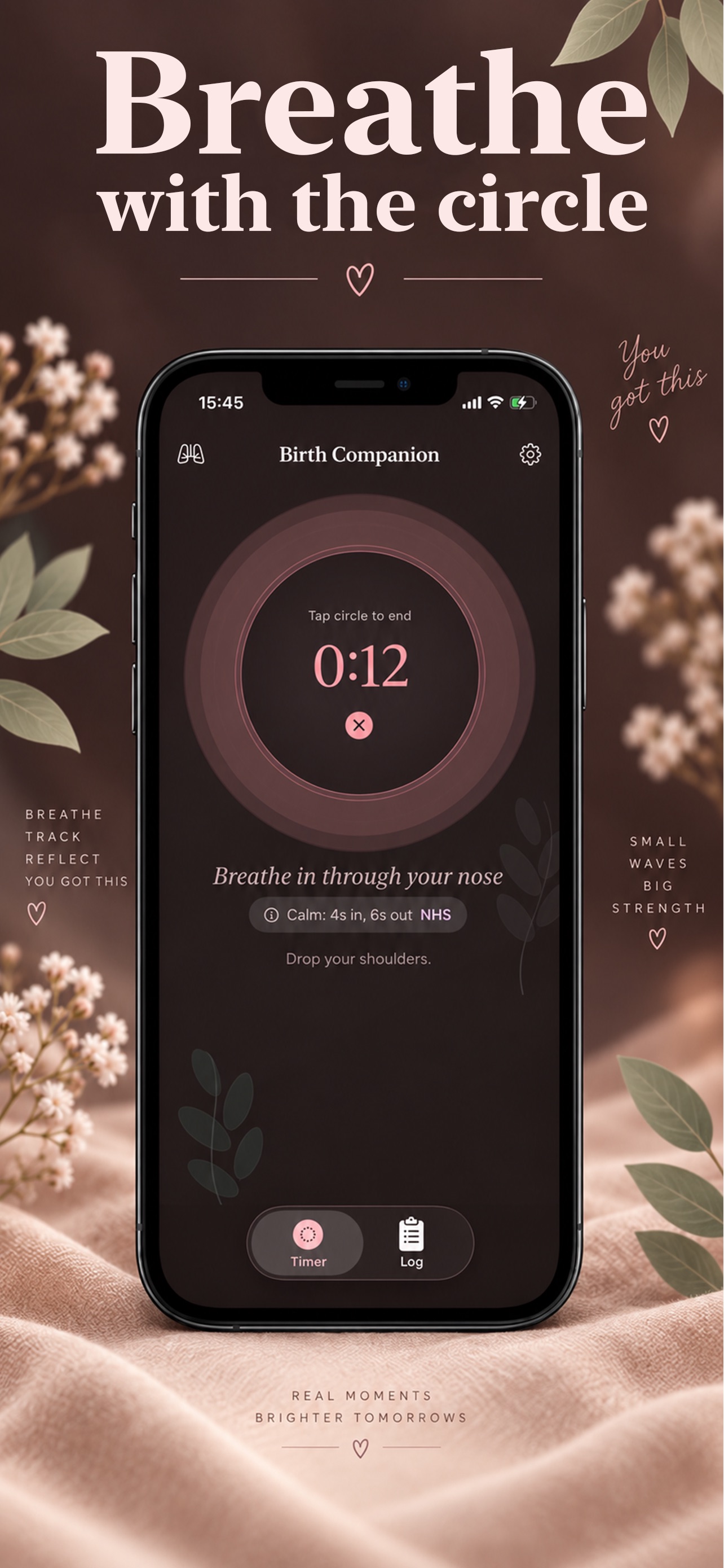Screenshot 4 of Contraction Timer — Birth