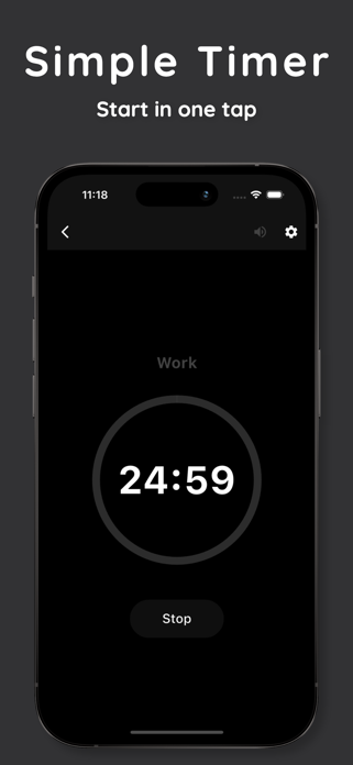 Pomodoro Timer : Focus Buddy Screenshot 2 of 3
