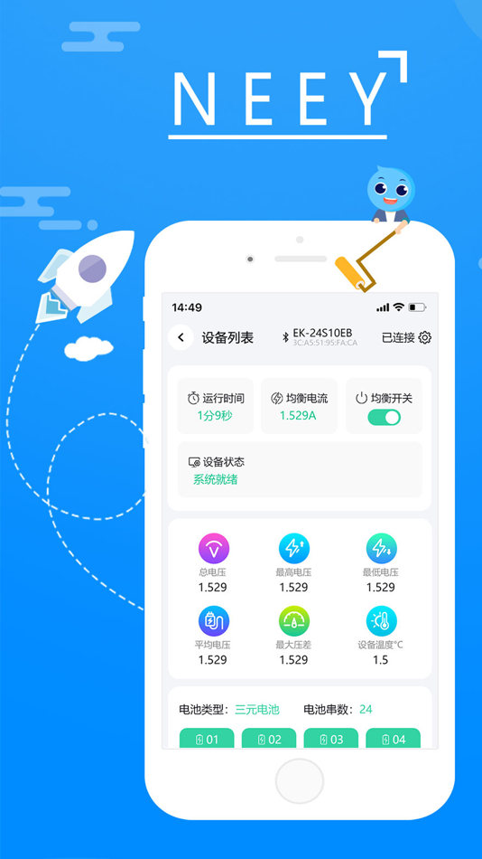 #1. NEEY (iOS) By: Shenzhen Nengyi Electronic Technology Co.,Ltd