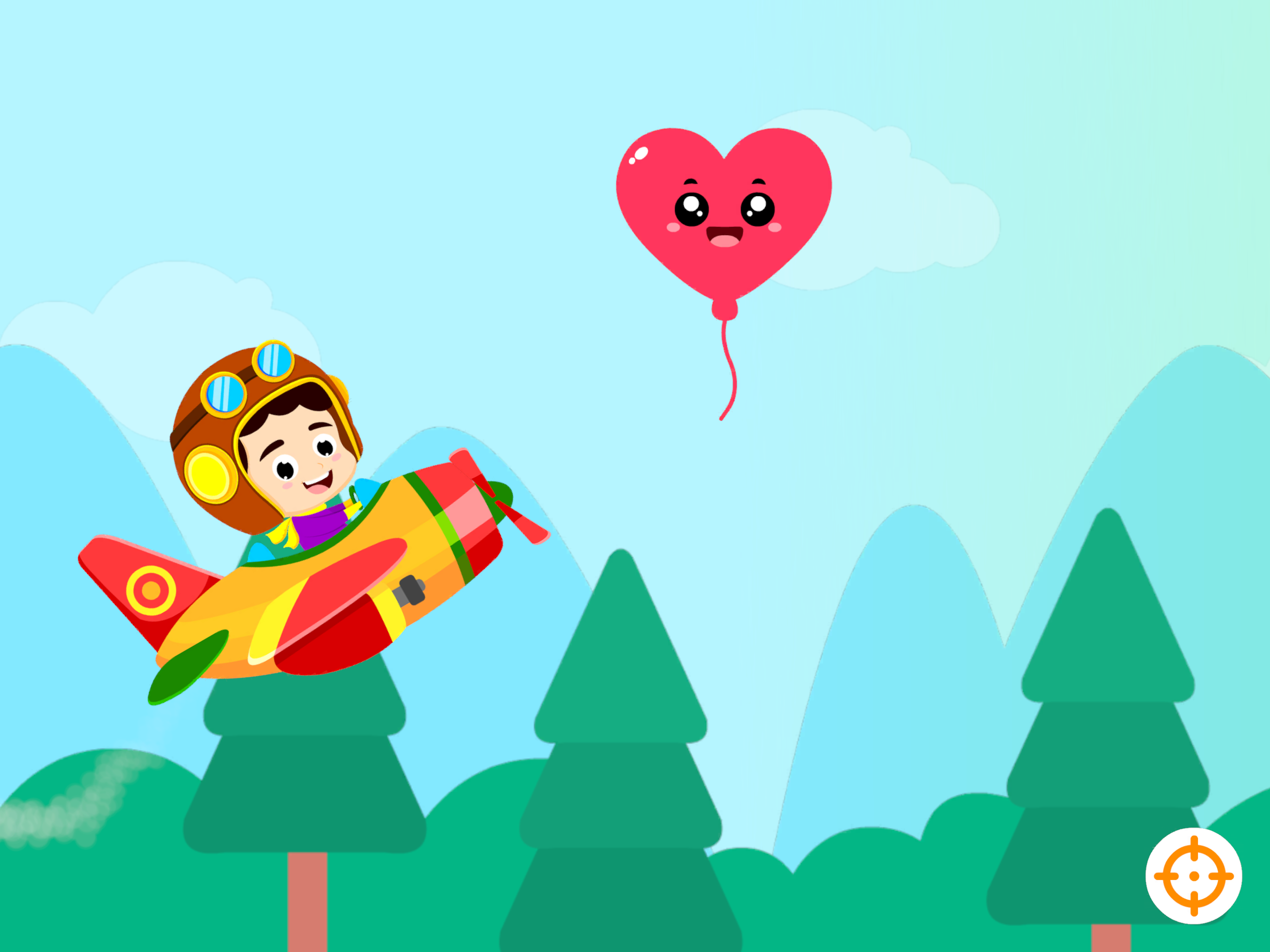 Kids Airplane: Learn ABC & 123