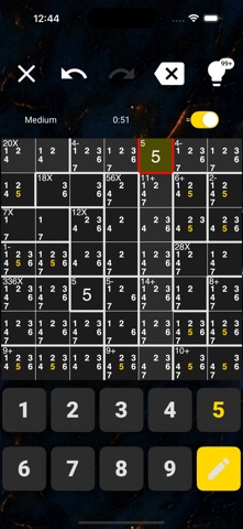 Calcudoku: Math Logic Puzzles Screenshot 4 of 6