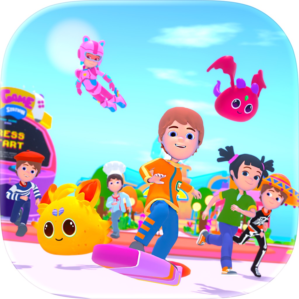 Apple App Store cover for Dopiverse: Play & Learn