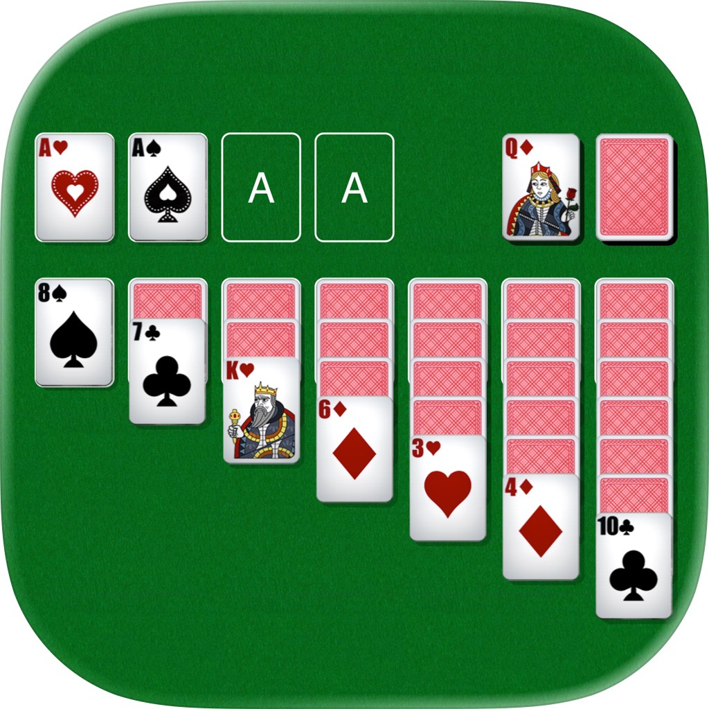Apple App Store cover for Klondike Solitaire Game Watch