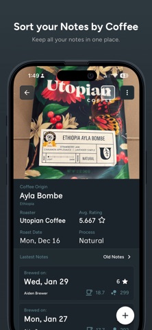 Optimal Coffee Notes Screenshot 7 of 8