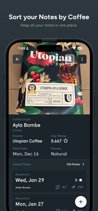 Optimal Coffee Notes Screenshot 7 of 8