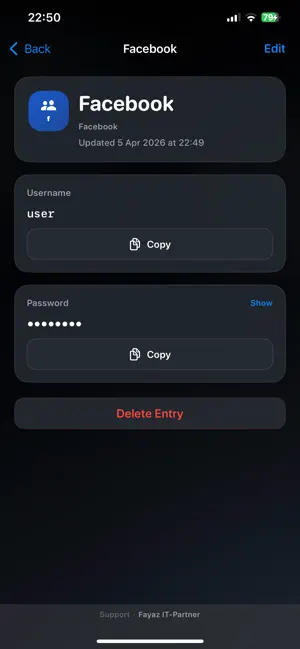 F-Vault screenshot 1